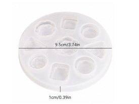 Molde silicona 9 mini pasteles